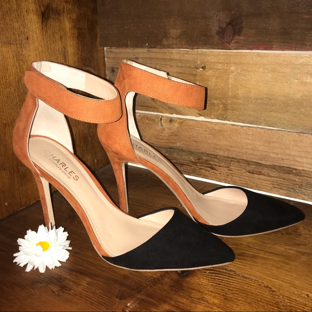 🌼HP🌼 Free People by Charles David Heels Pumps - Picture 2 of 8